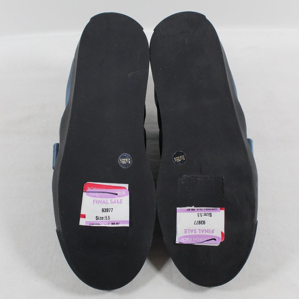 Mercedes Castillo MC Jamilla Slip On Sneakers - Blue Velvet 5.5M - Picture 4 of 5
